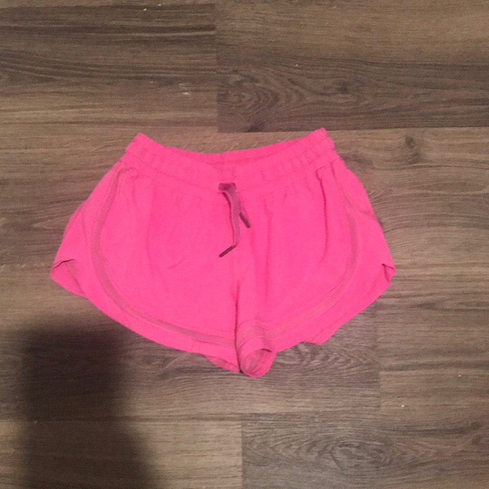 Lululemon pink shorts